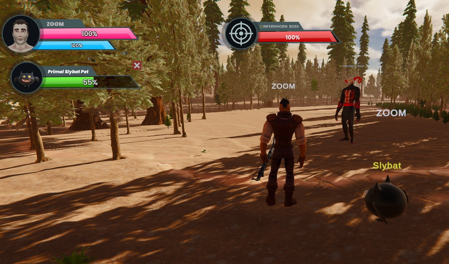 Multiplayer PvP Combat